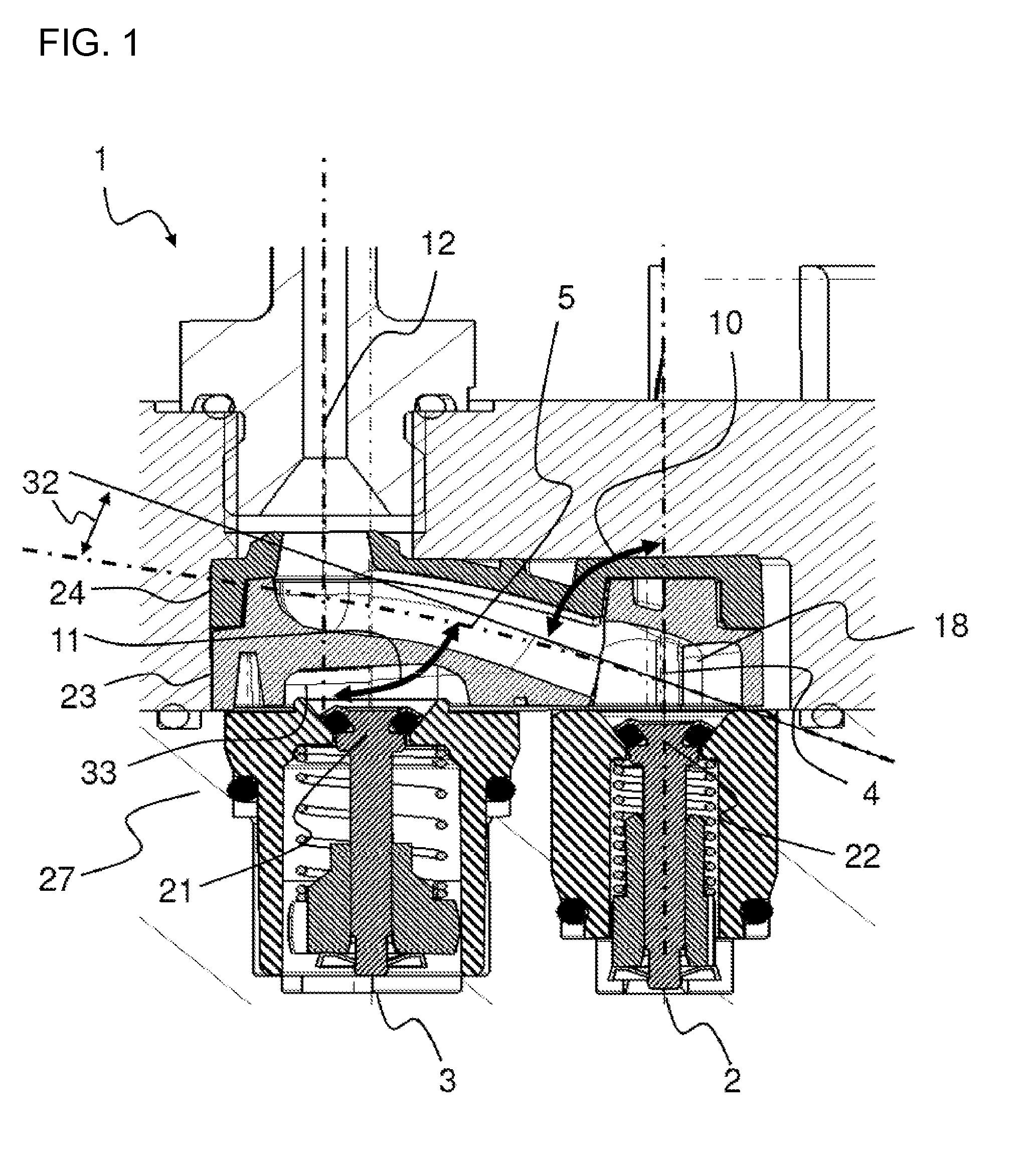 Method and device for mixing compressed air and reducing agent and motor vehicle having the device