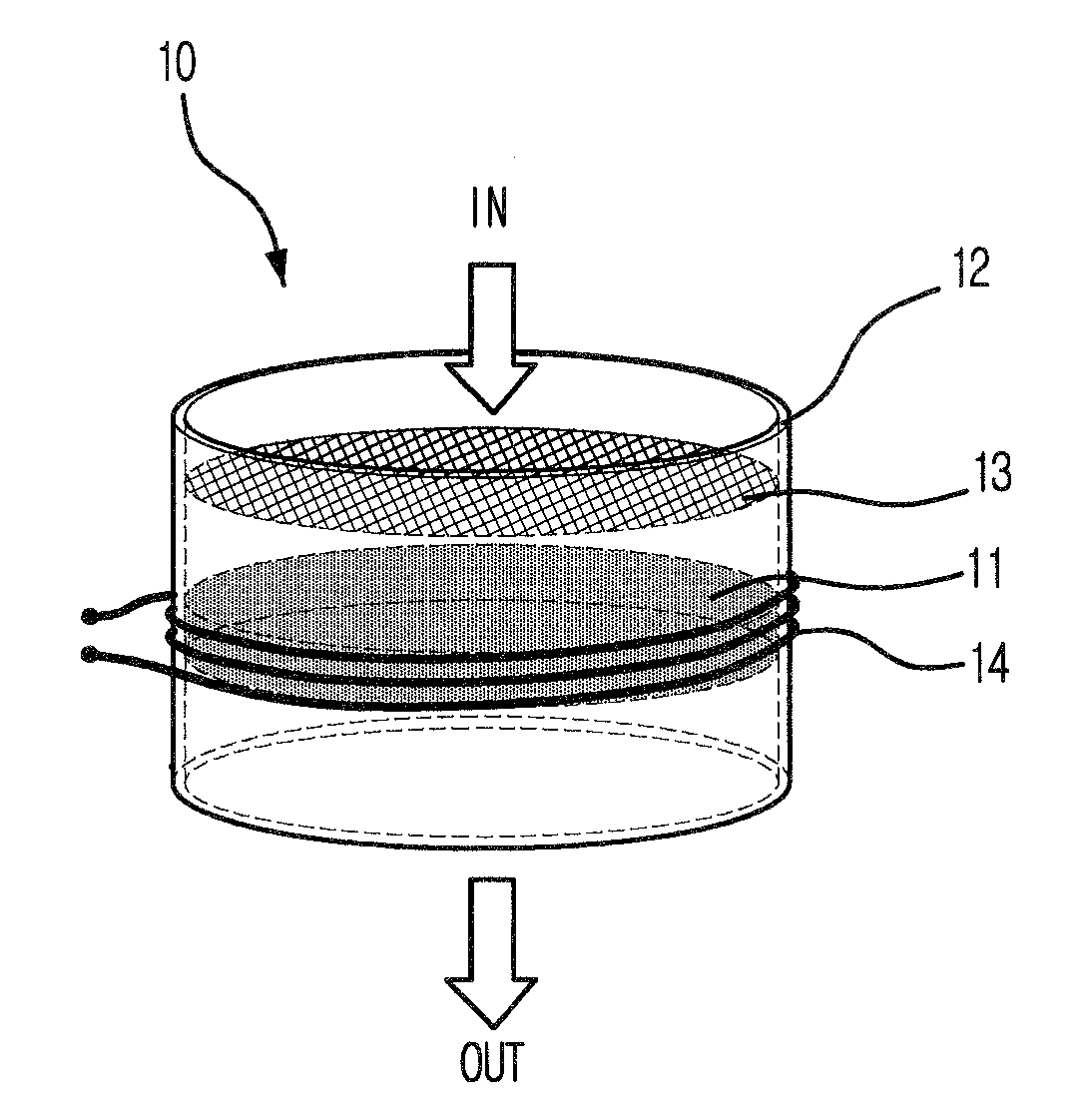 Nanowire filter, method for manufacturing the same, method for removing material absorbed thereon, and filtering apparatus having the same