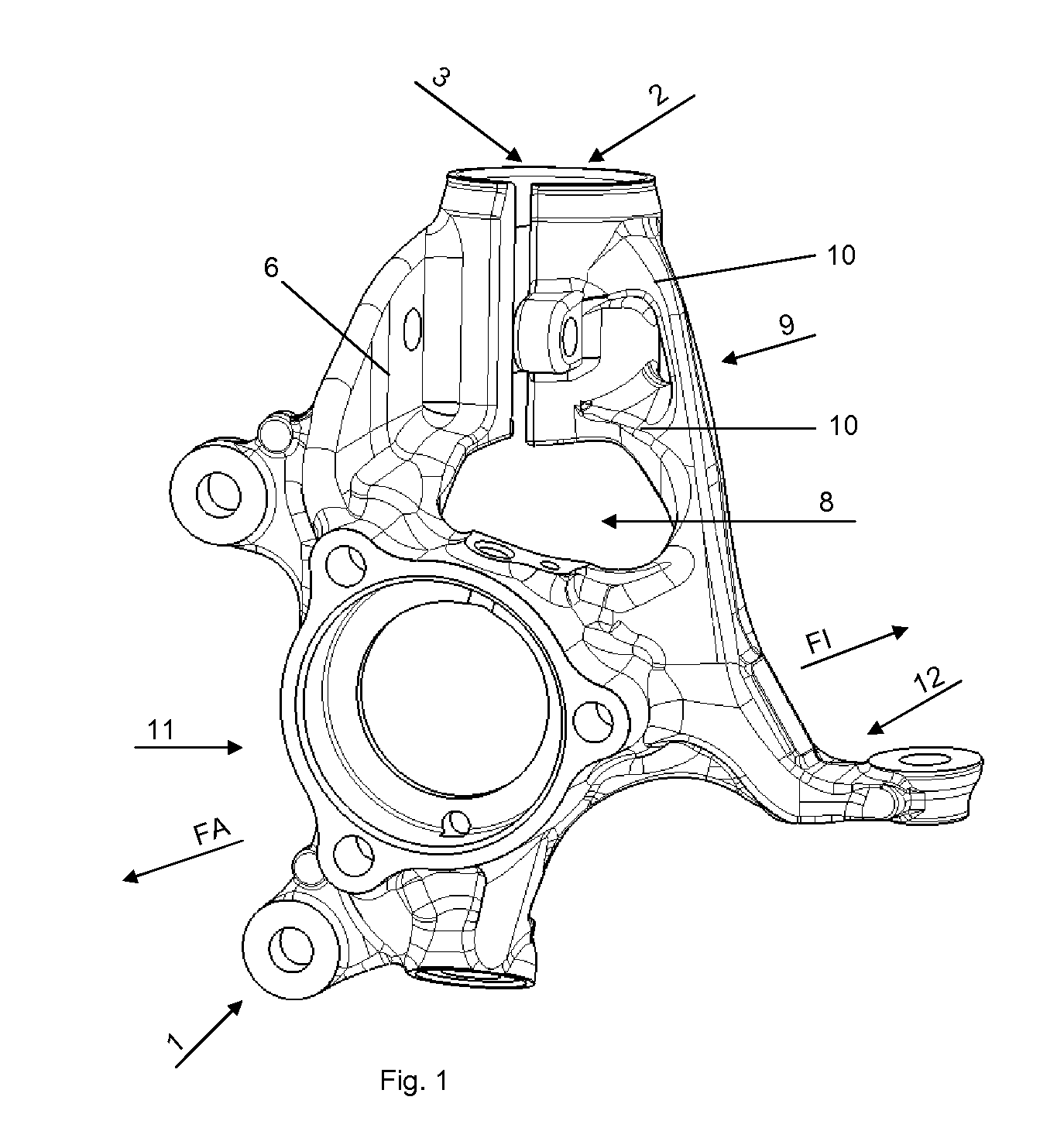 Pivot bearing with turned damper clamping