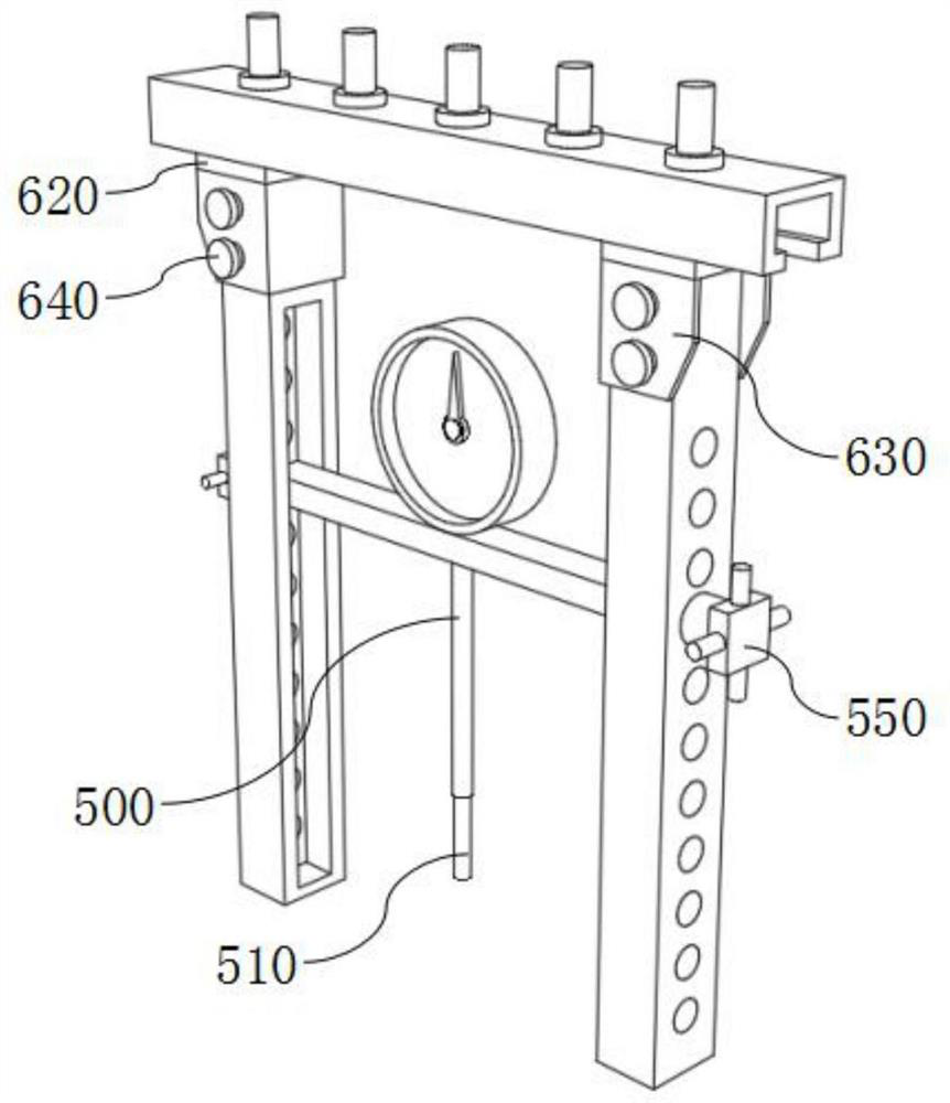Vibration detection device for mechanical arm manufacturing