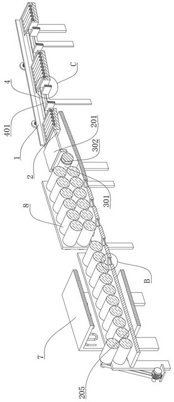 Carton packaging waste recovery device