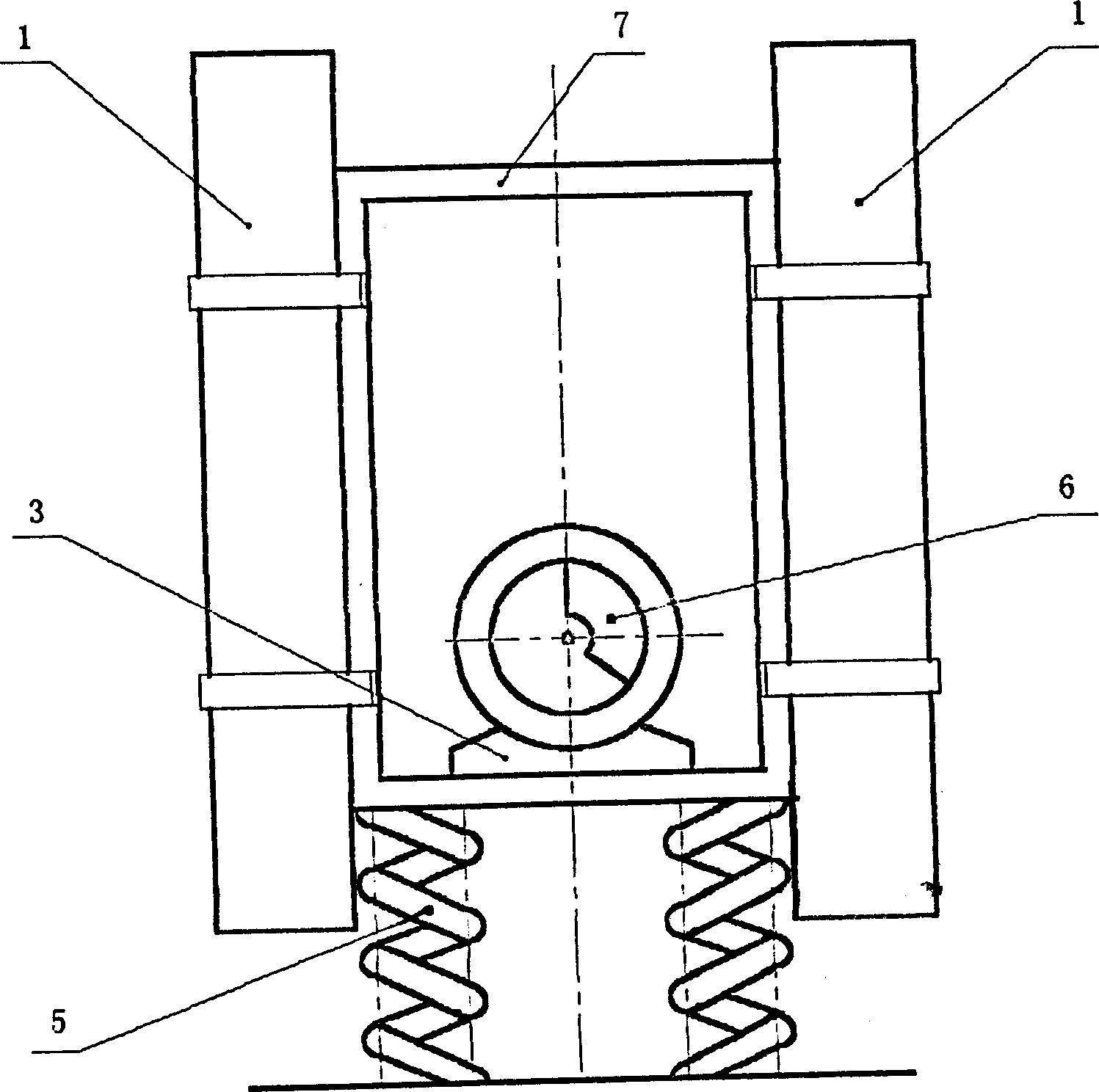 Vibration bed membrane separator