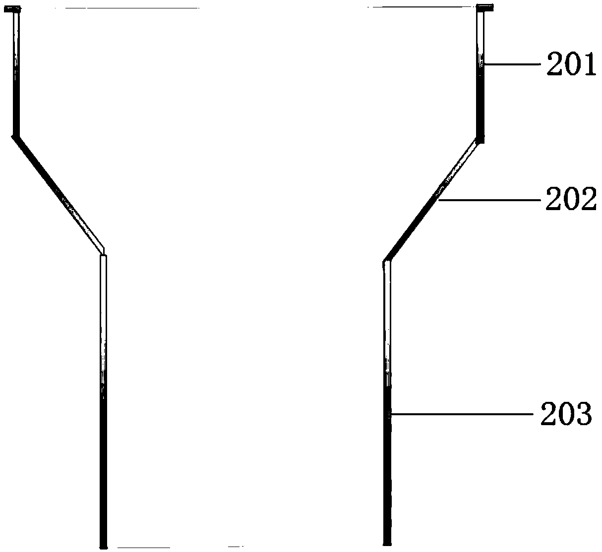 Drainage pipeline pre-embedded assembly apparatus