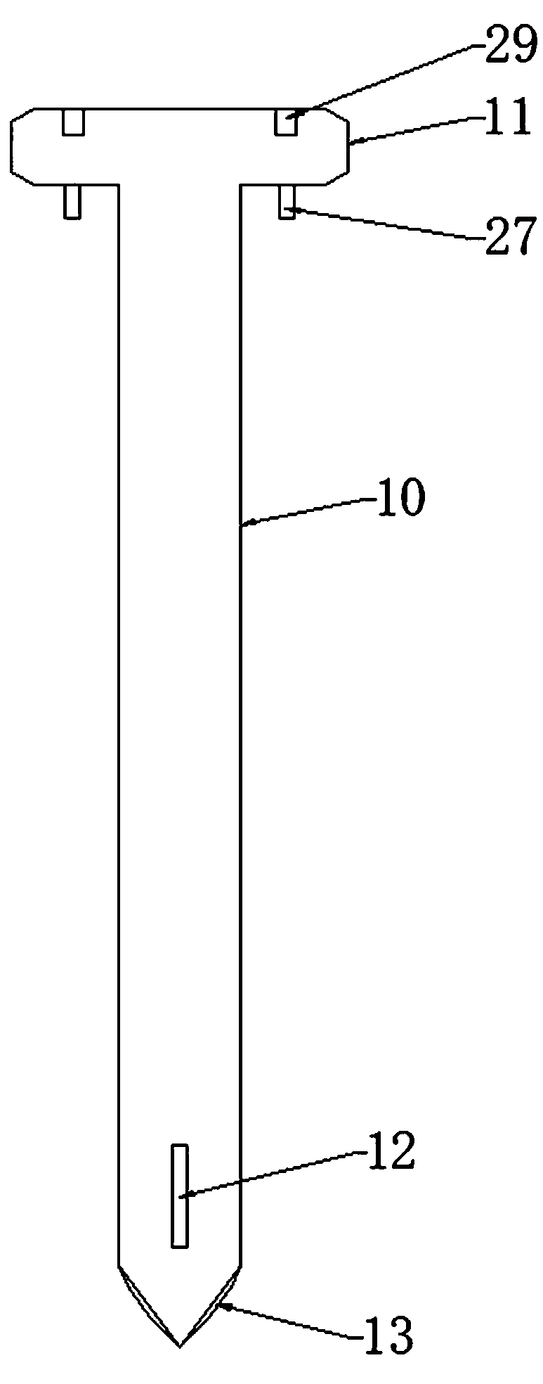 Telescopic and fixation-type endoscope puncture device