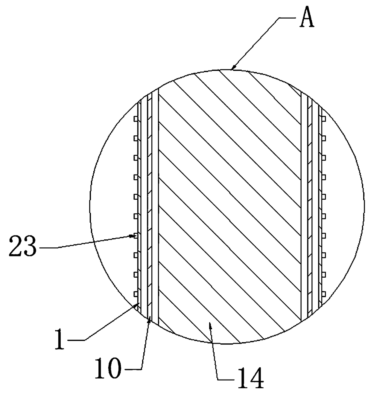 Telescopic and fixation-type endoscope puncture device