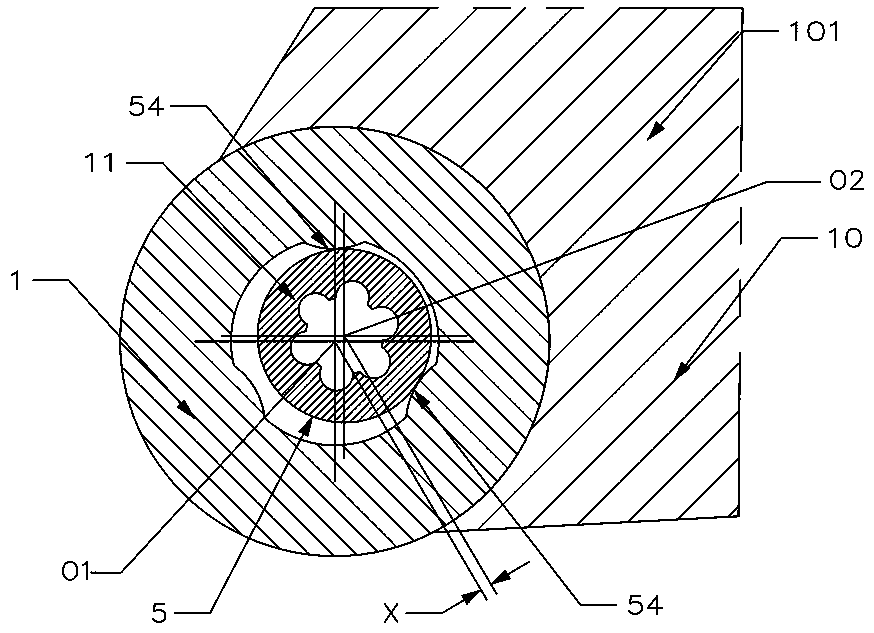 A circular blade and cutting tool with accurate positioning structure