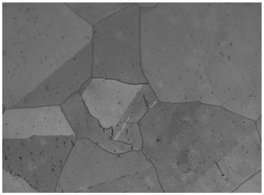 Corrosive agent and corrosion method for metallographic structure of GH4220 high-temperature alloy