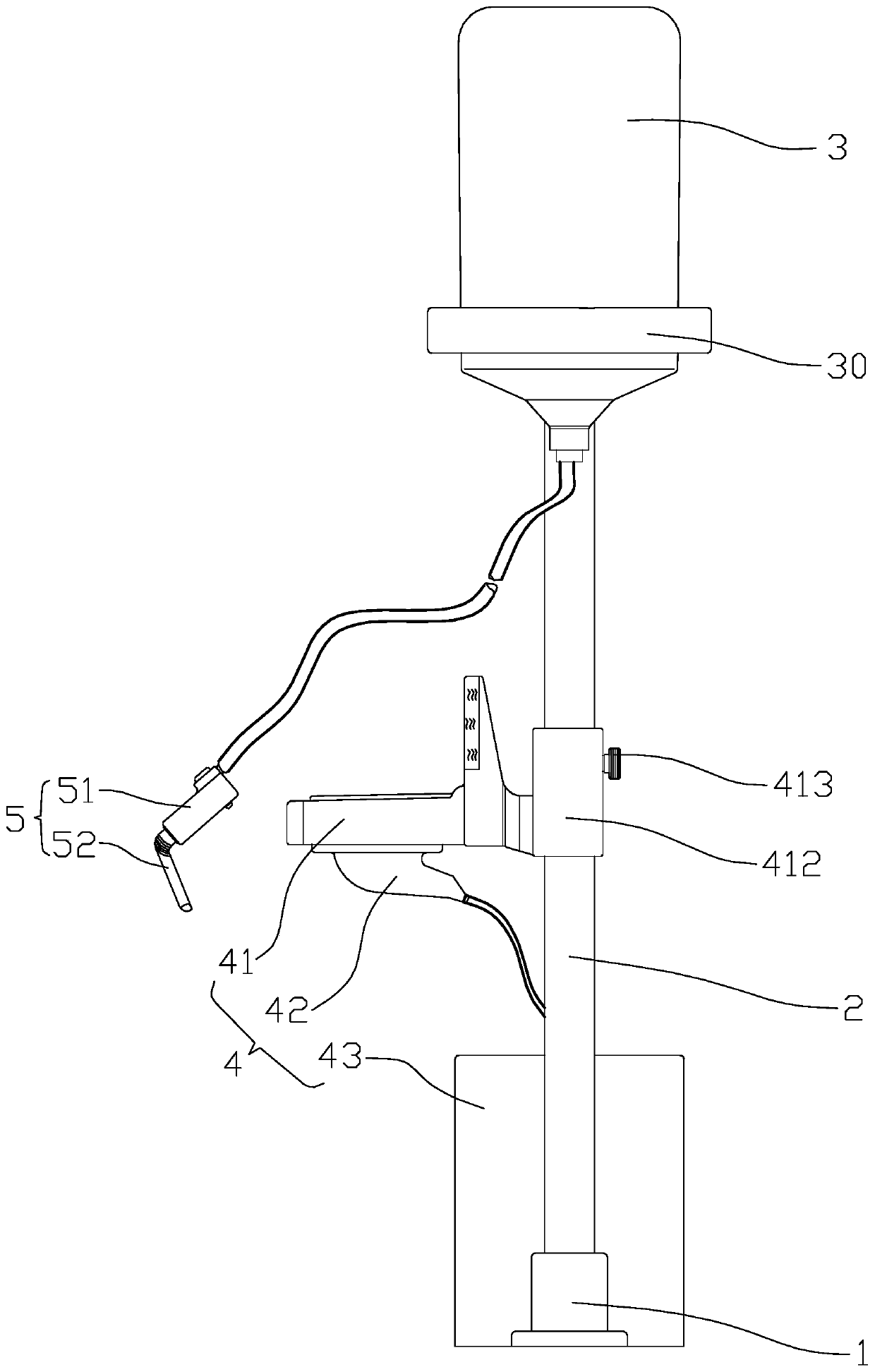 Eye cleaning device for ophthalmology