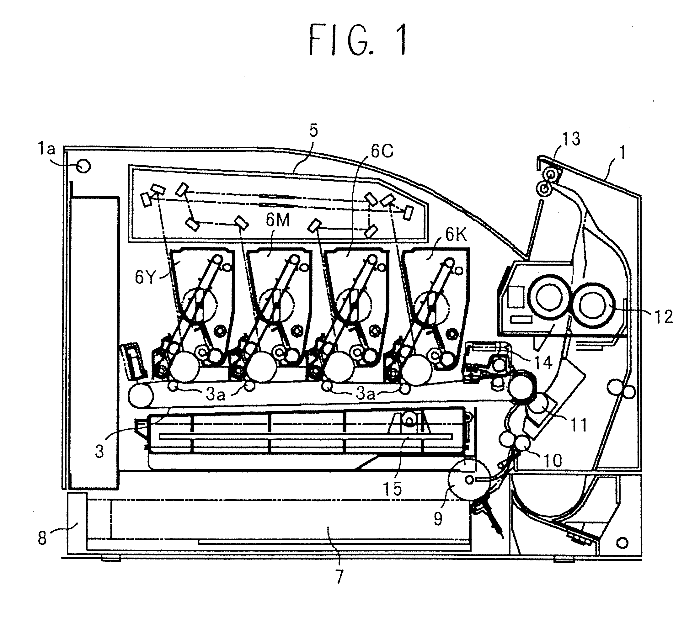 Image forming apparatus and process cartridge used therein