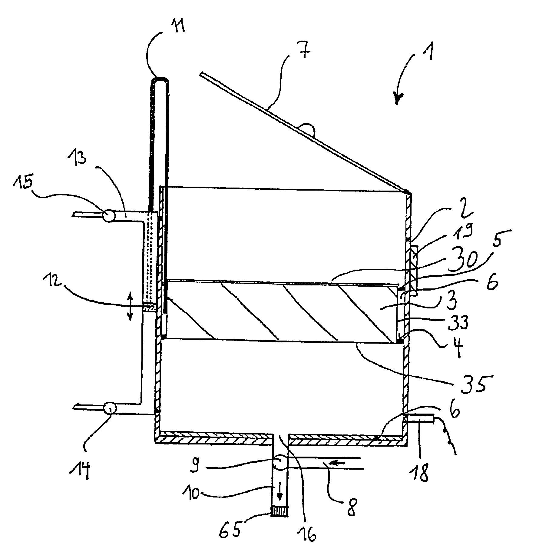Preparation device and bag for infusible beverages and method for the preparation of the same