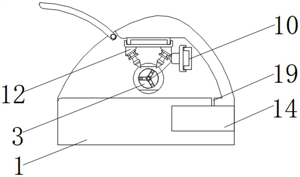 Cutting-off equipment for stapler suturing titanium nail production