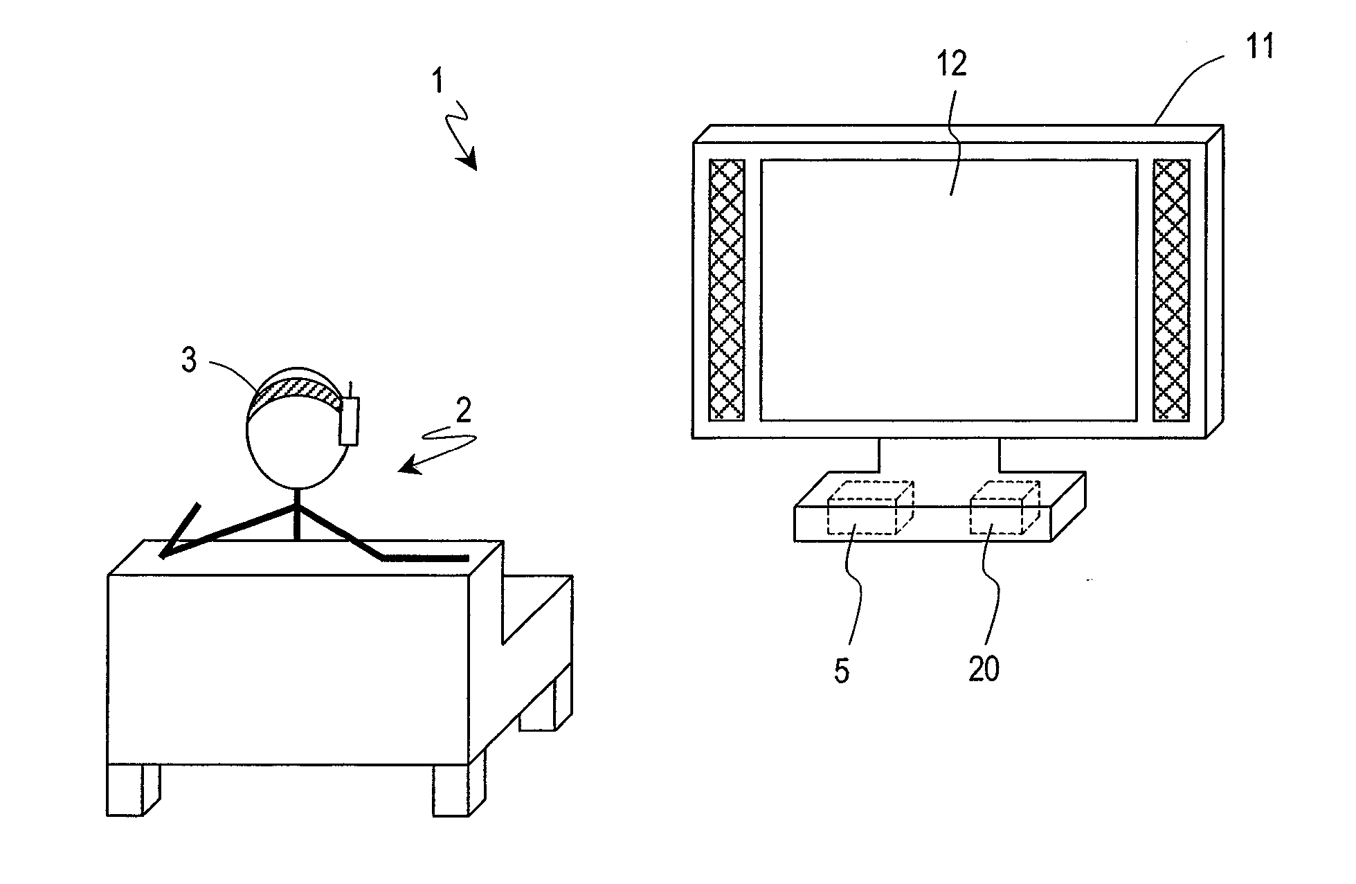 Activation apparatus, method, and computer program for brainwave interface system