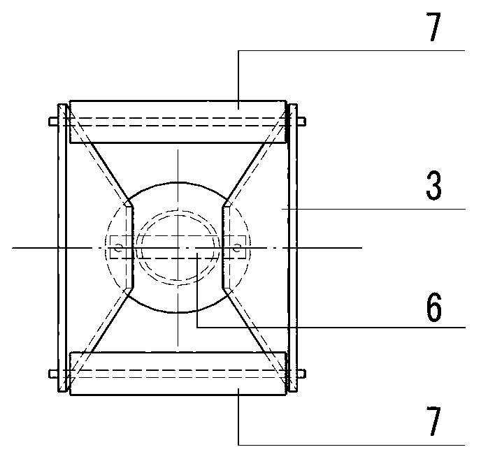 Prestress tensioning device and use method of fiber cloth