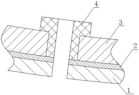 Method for manually drilling hole in curved surface precisely in normal vector direction