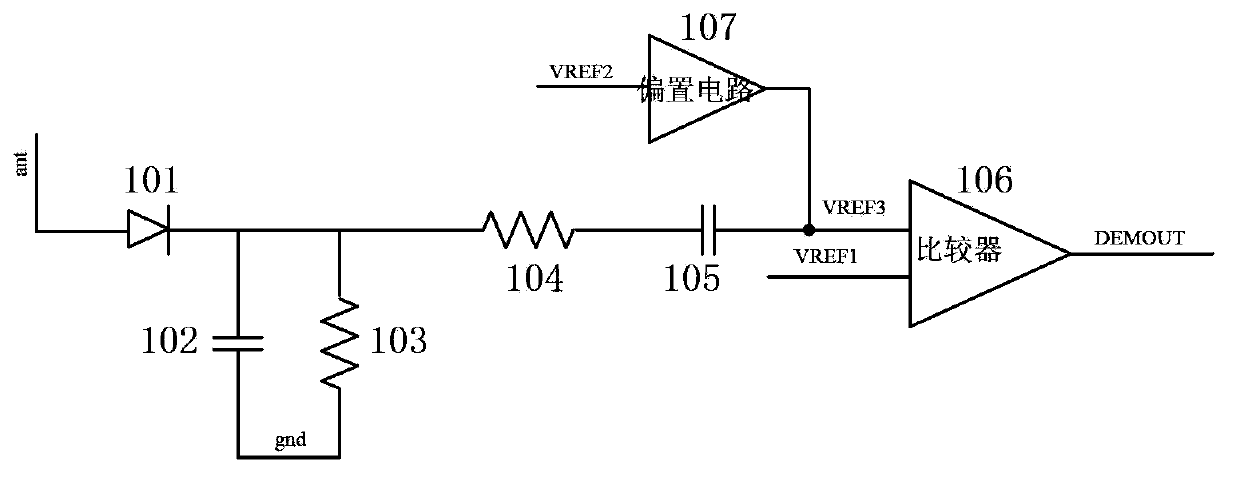 Demodulation circuit of non-contact IC card