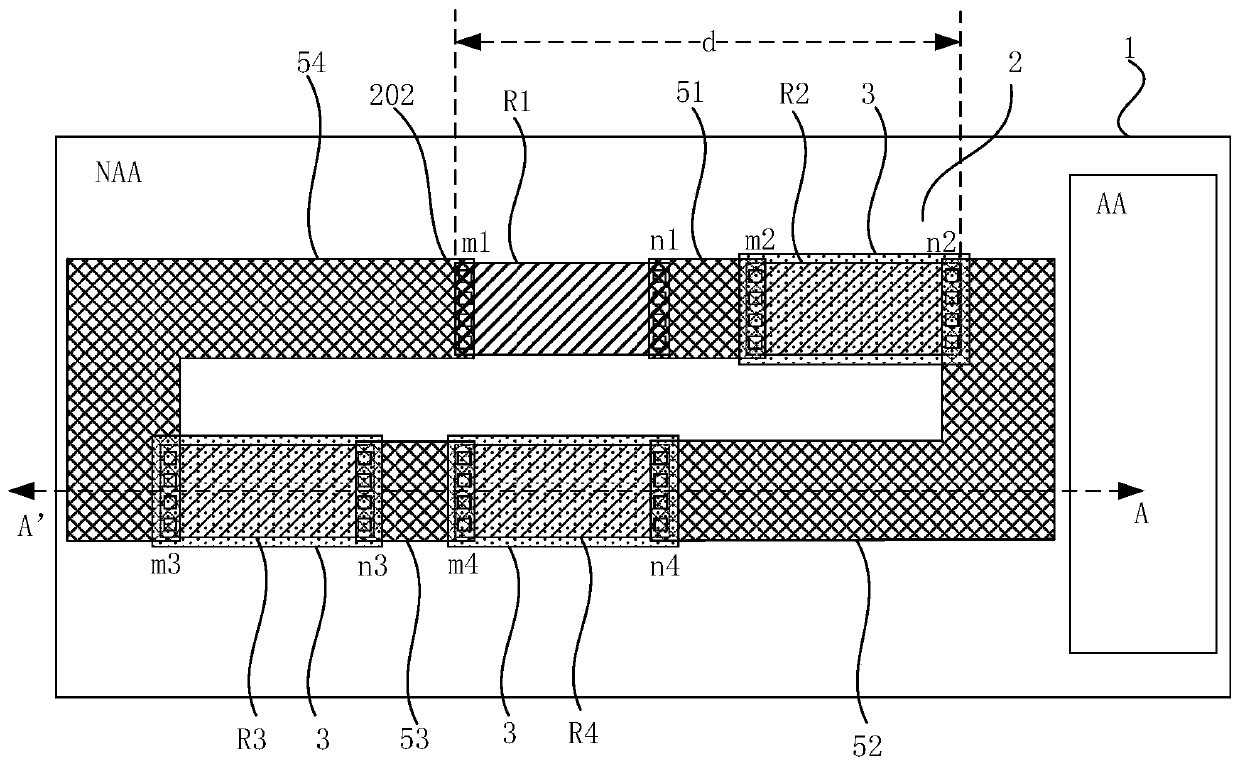 A display panel and a display device