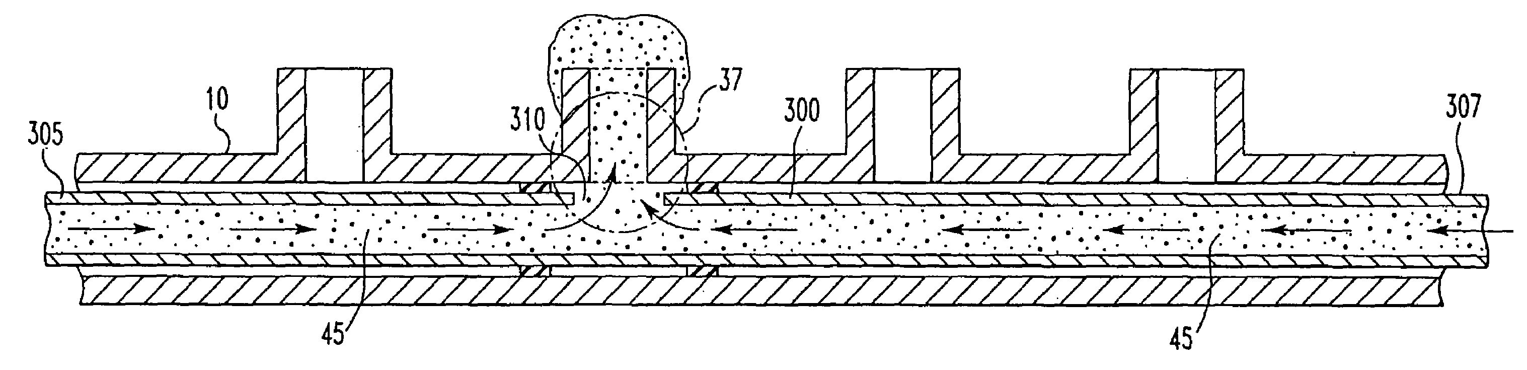 Apparatus for abrading the region of intersection between a branch outlet and a passageway in a body