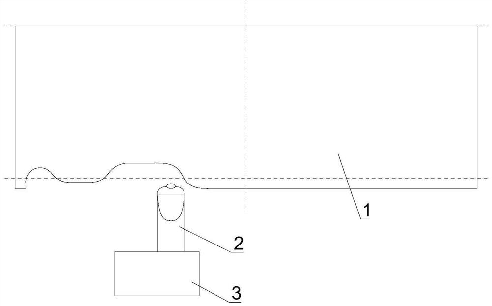 Machining method for spare part of punch pin