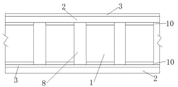 Formwork for cast-in-place assembly type filler wall and construction method