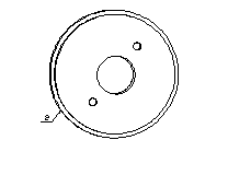 Die-cutting roller limiting block