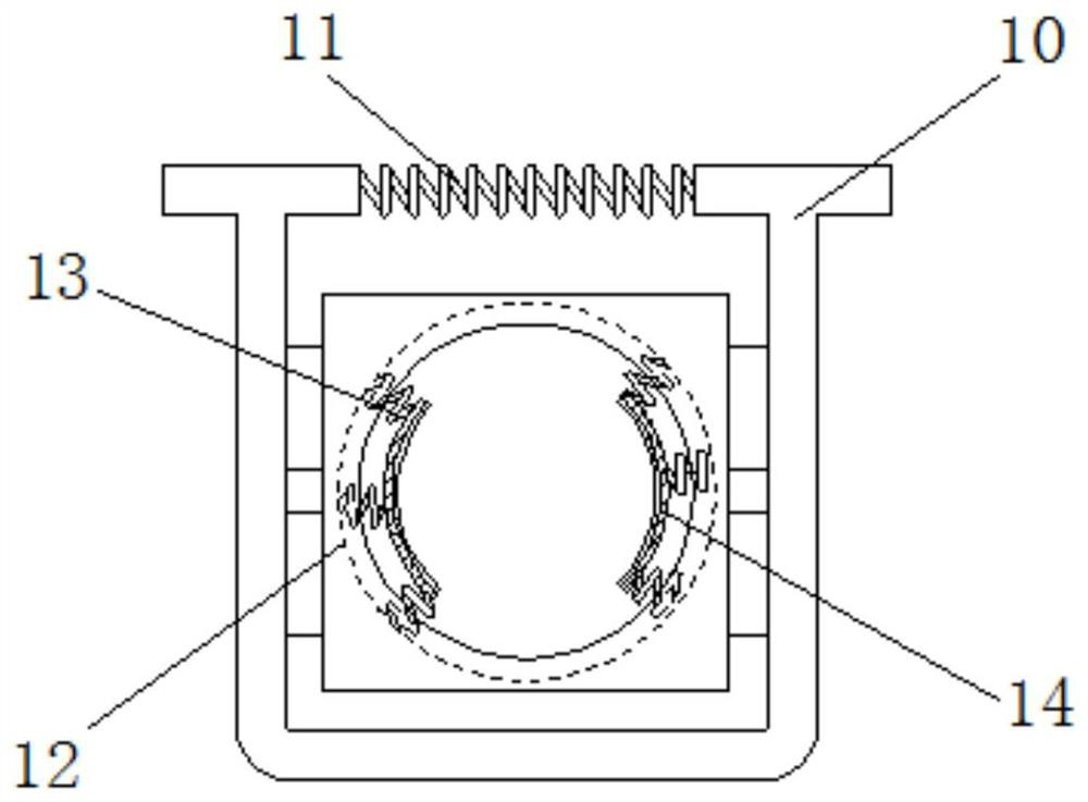 Expandable storage rack for new energy automobile