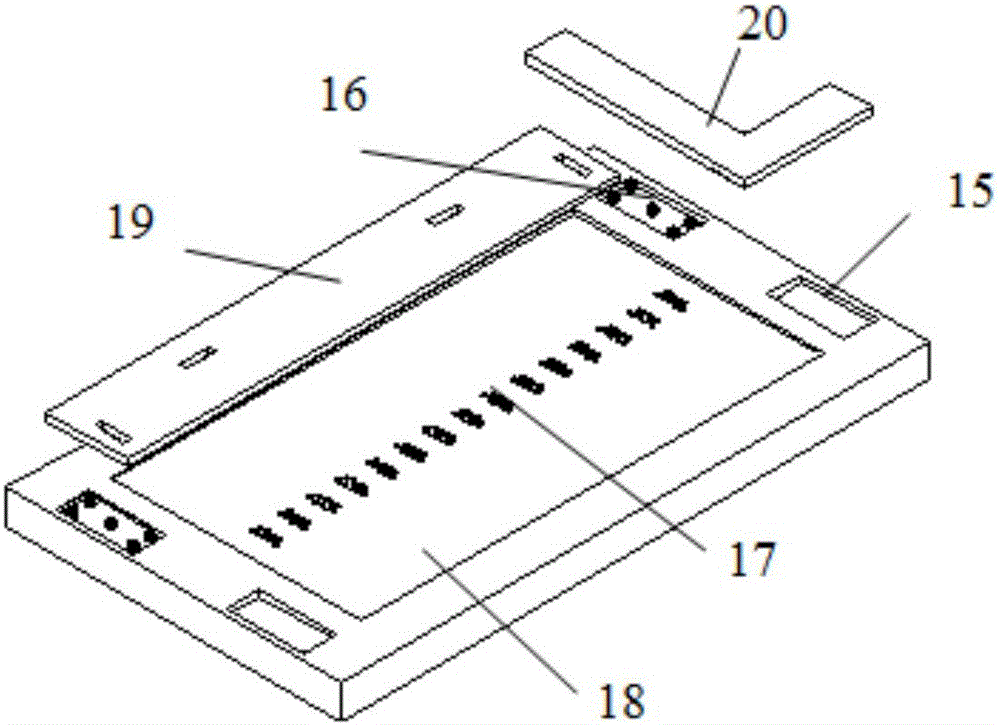 Suspension symmetric single shaft shoulder temperature measuring and single shaft shoulder and double shaft shoulder universal force measuring device