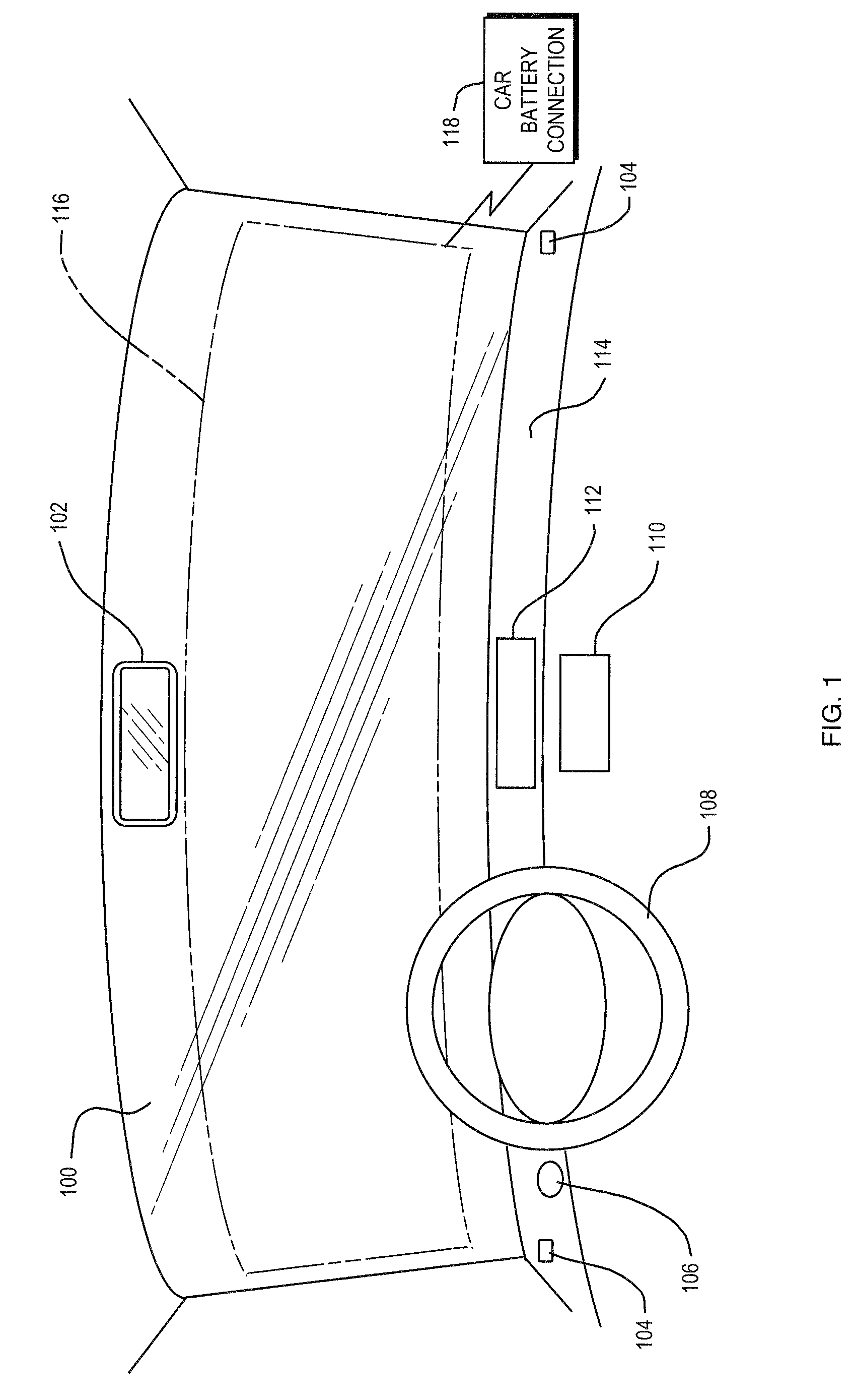 Digital windshield information system employing a recommendation engine keyed to a map database system