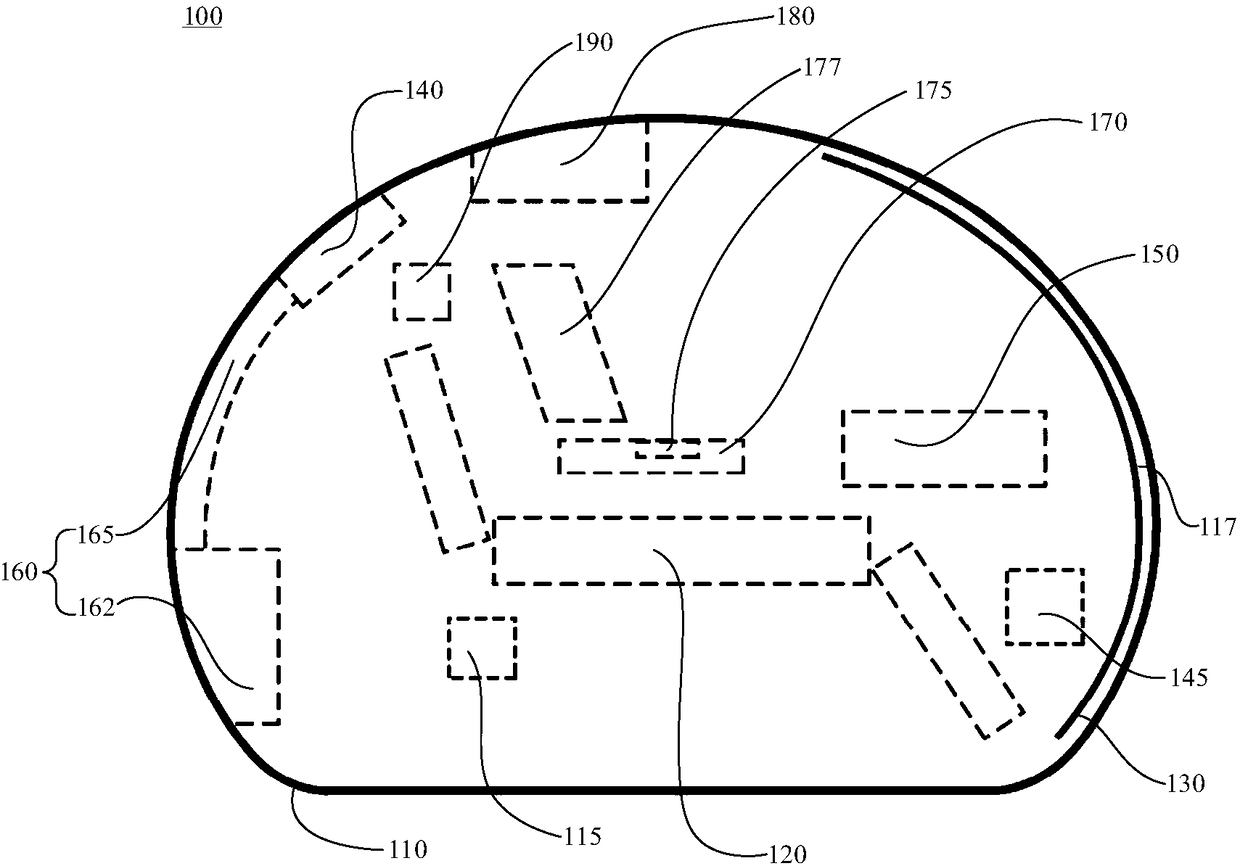Rest device with sleep helping function