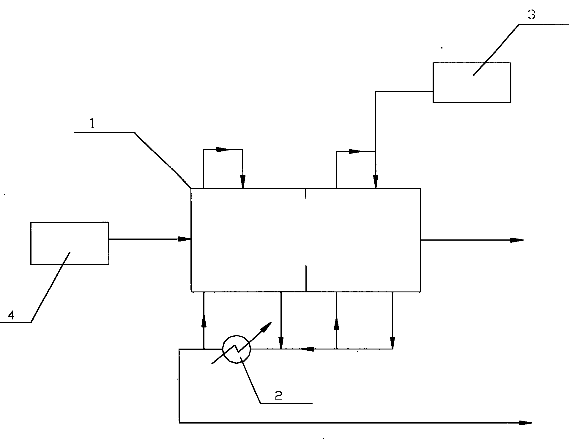 Method for deodorant waste lye for absorbing treating smoke