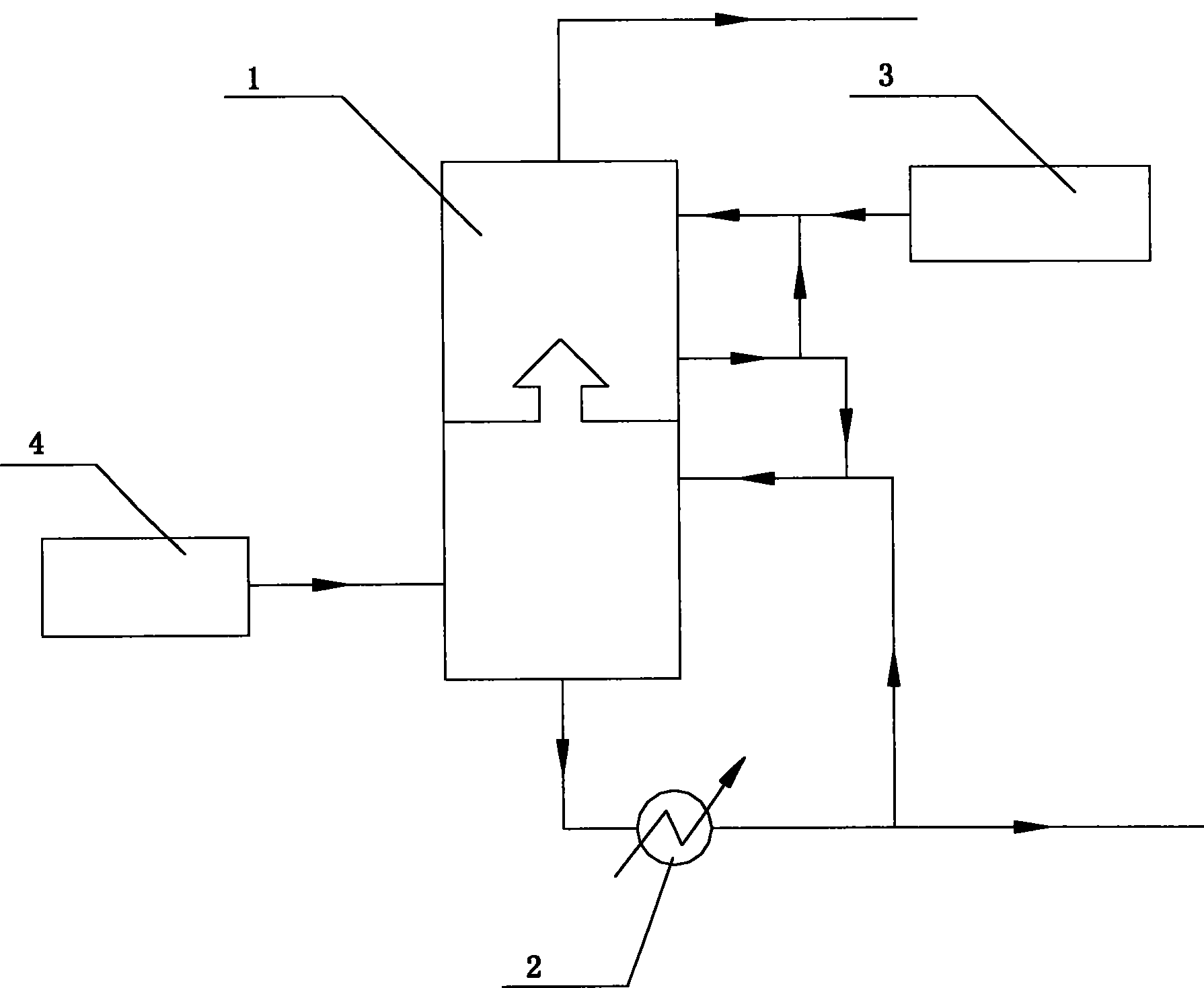 Method for deodorant waste lye for absorbing treating smoke