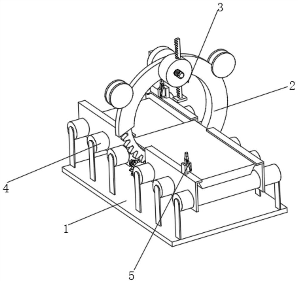 Positioning device for spine surgery