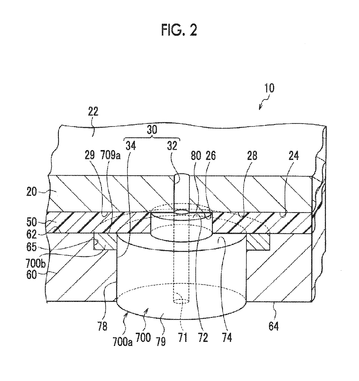 Electrostatic chuck device, and semiconductor manufacturing device