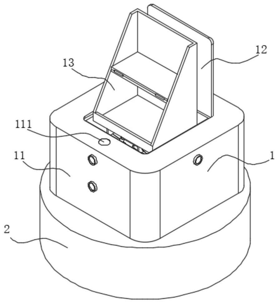 Automatic walking device based on electromechanical electrical control