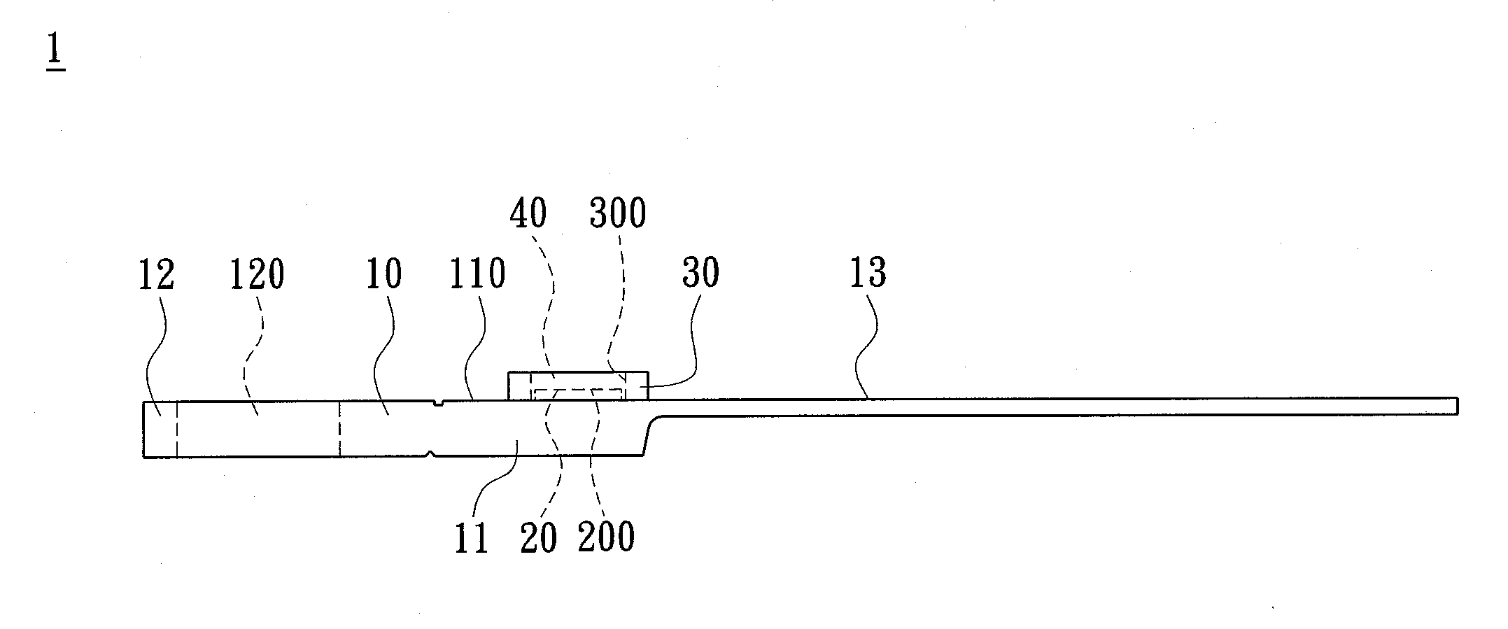 Light emitting diode package structure