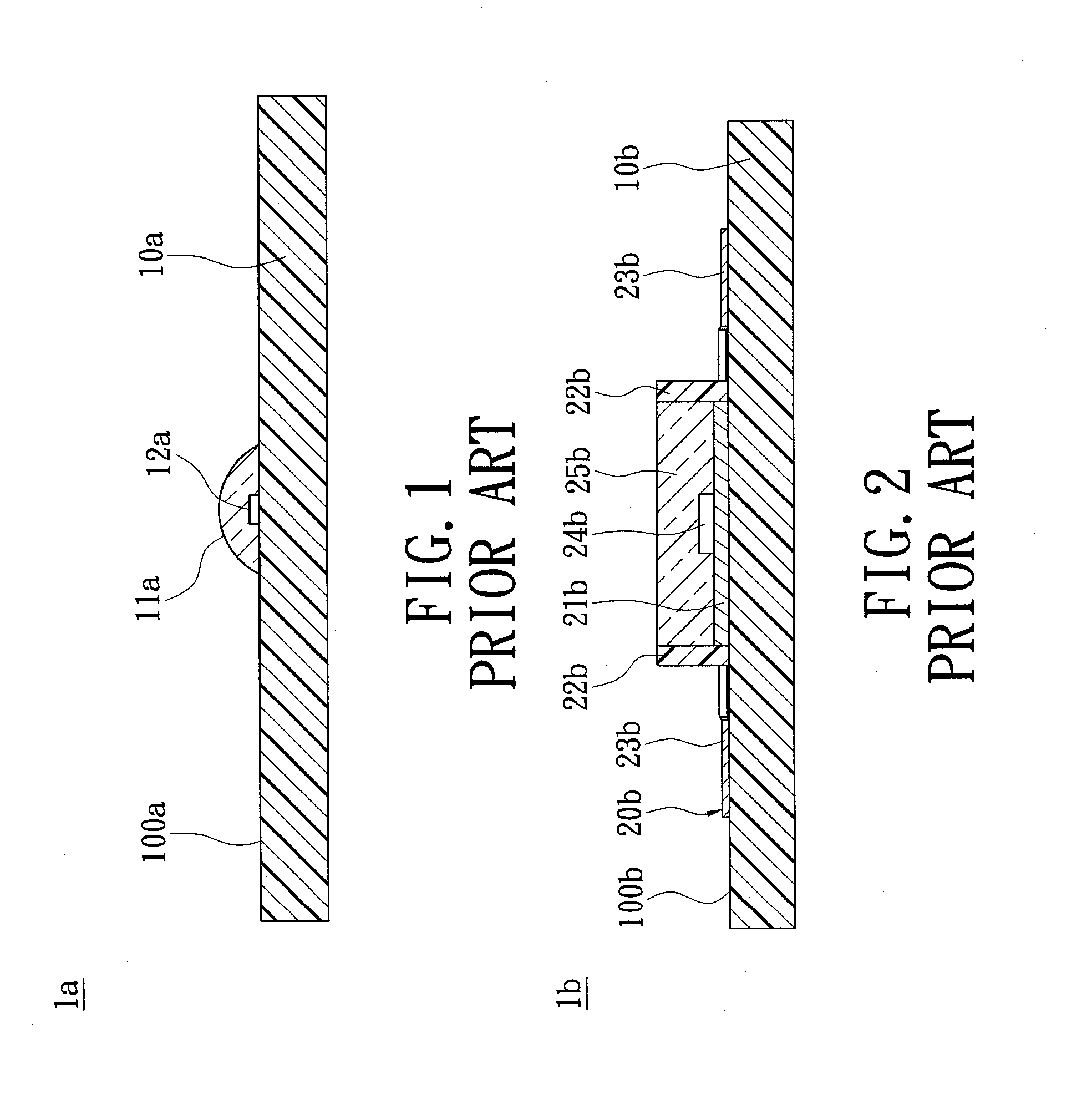 Light emitting diode package structure