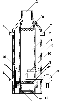 Energy-saving environmental-friendly boiler for thermal power generation