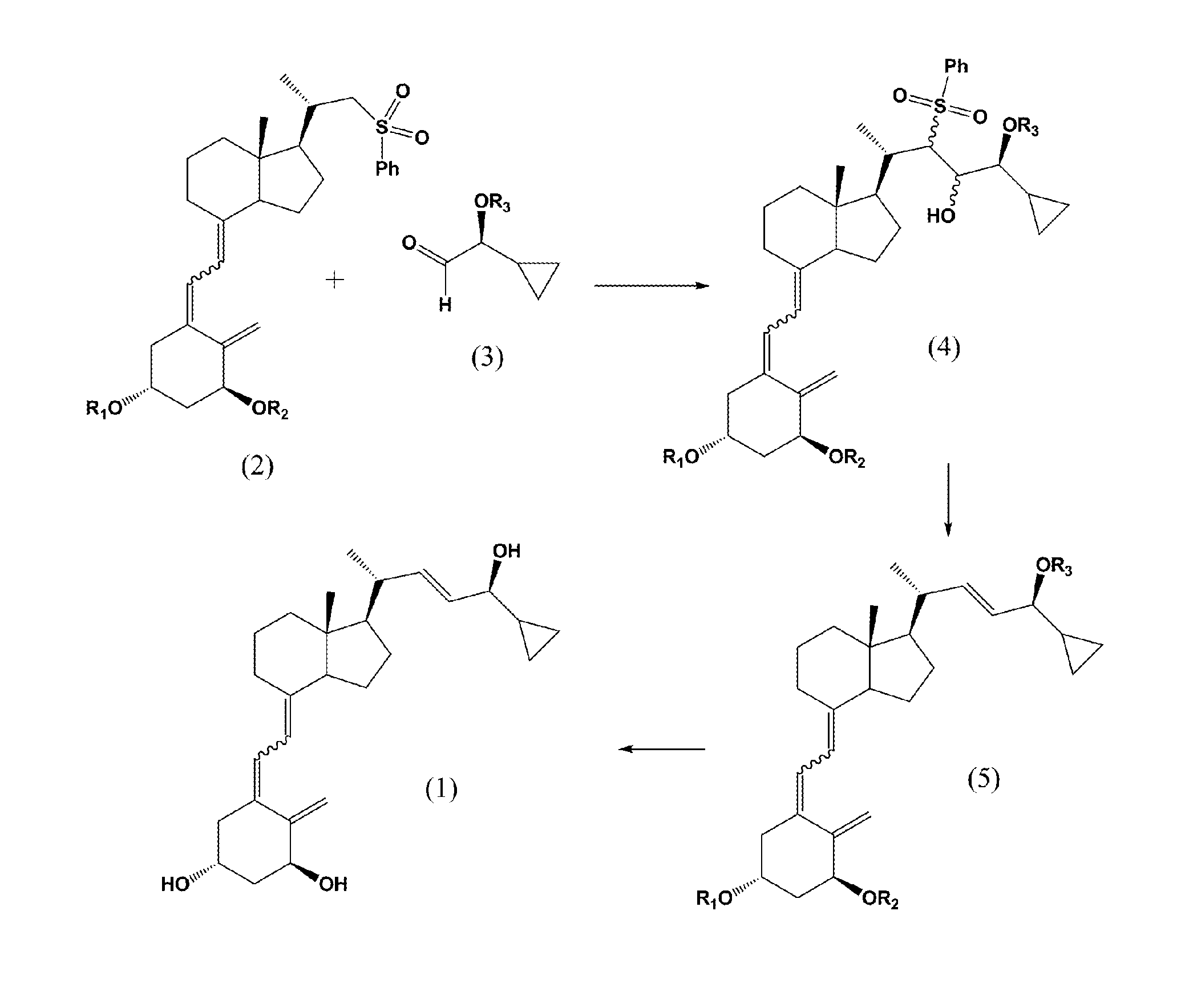 Process for the preparation of calcipotriol