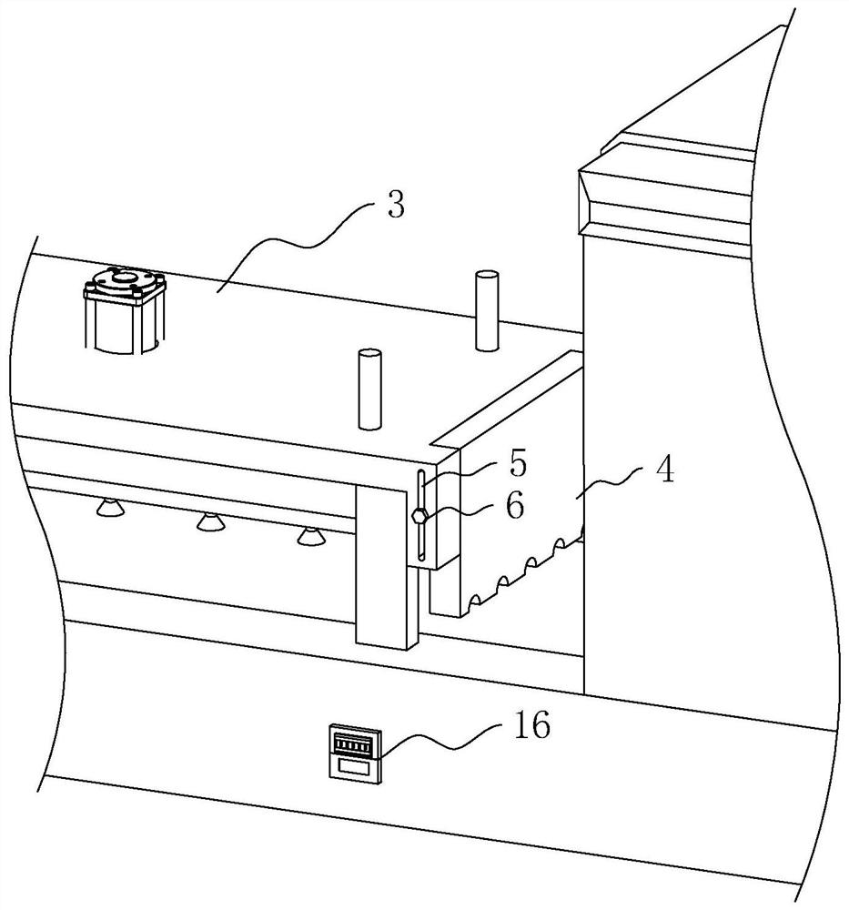 Feeding device for a die-cutting creasing machine