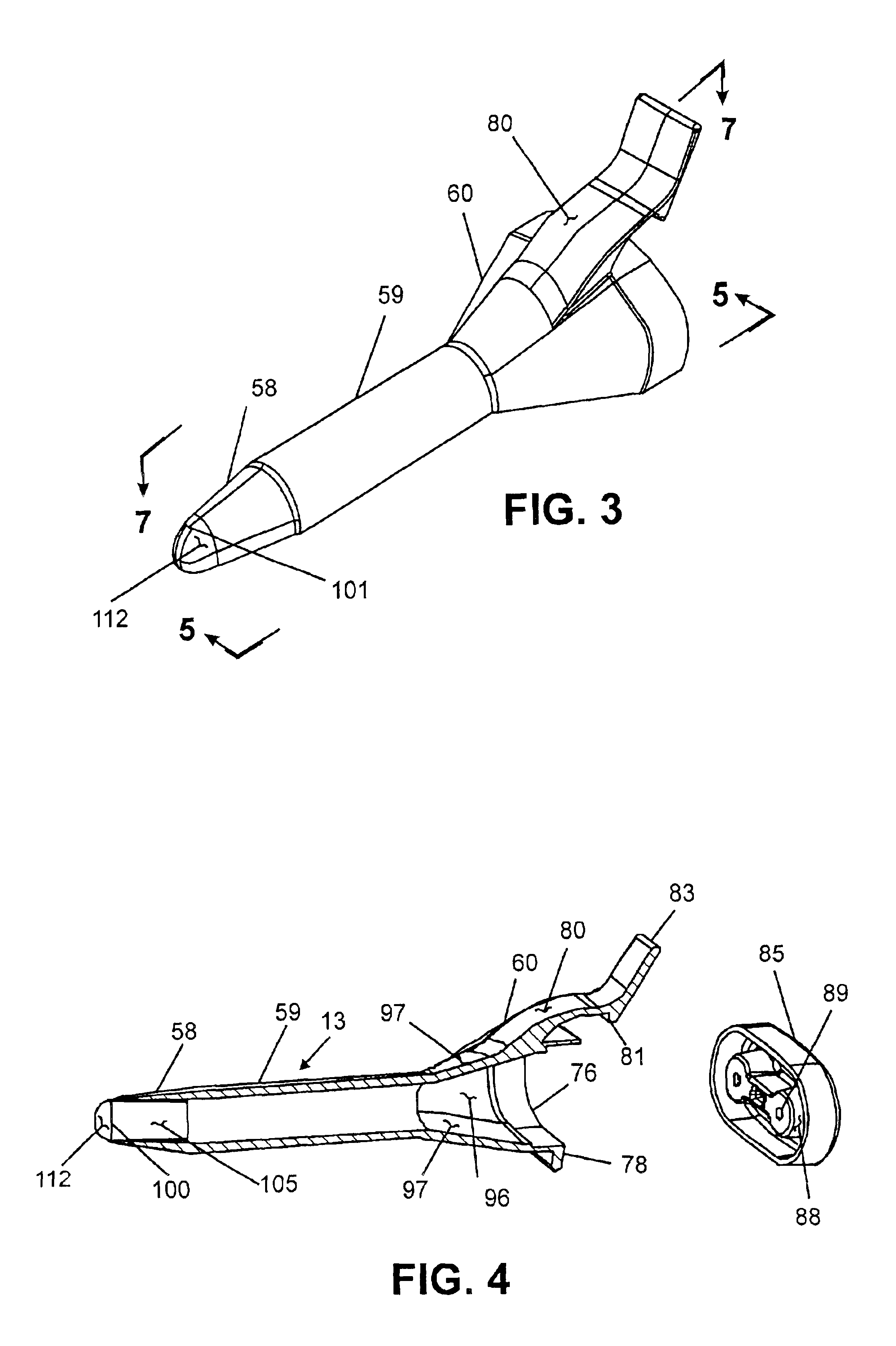 Two-component dispensing gun nozzle