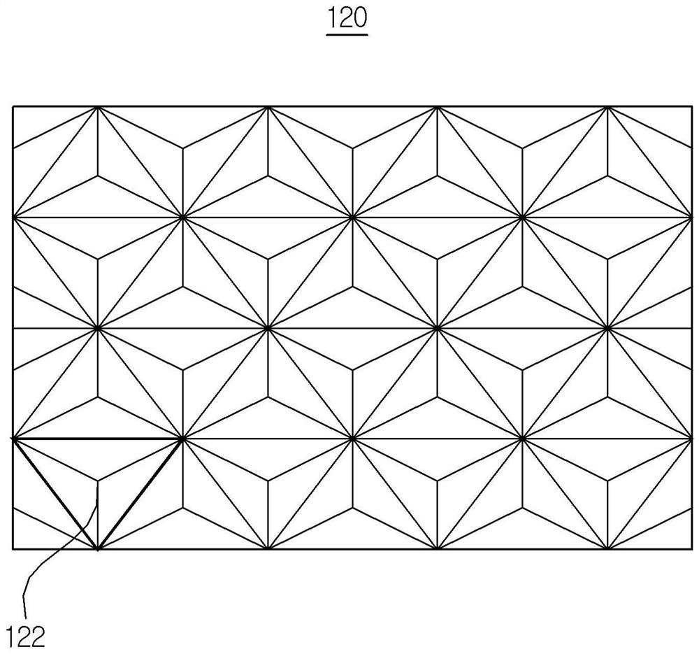 Retroreflective sheet provided with pattern for improving retroreflection coefficient