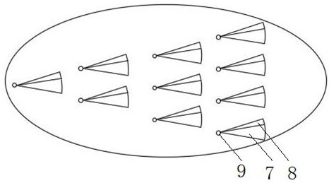 Inclined hole laser cutting method and cutting device