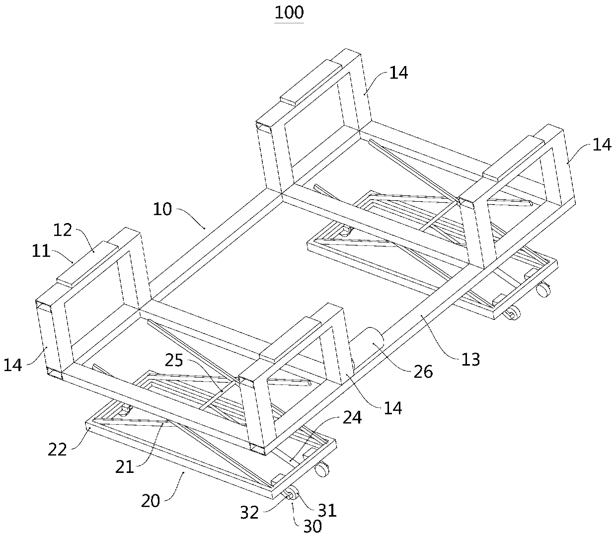 Vehicle-mounted battery rack and vehicle