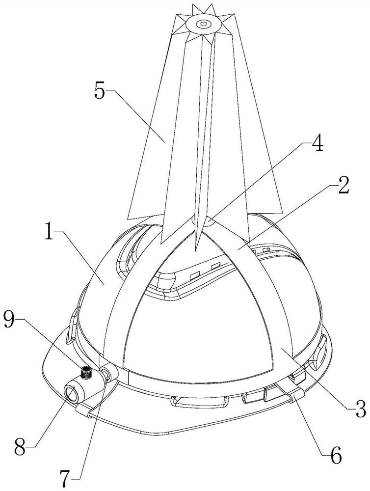 Safety helmet with auxiliary tool