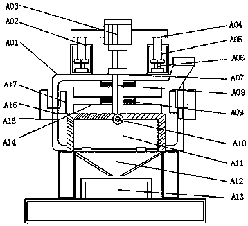 Stirring device for Huizhou ink production and processing