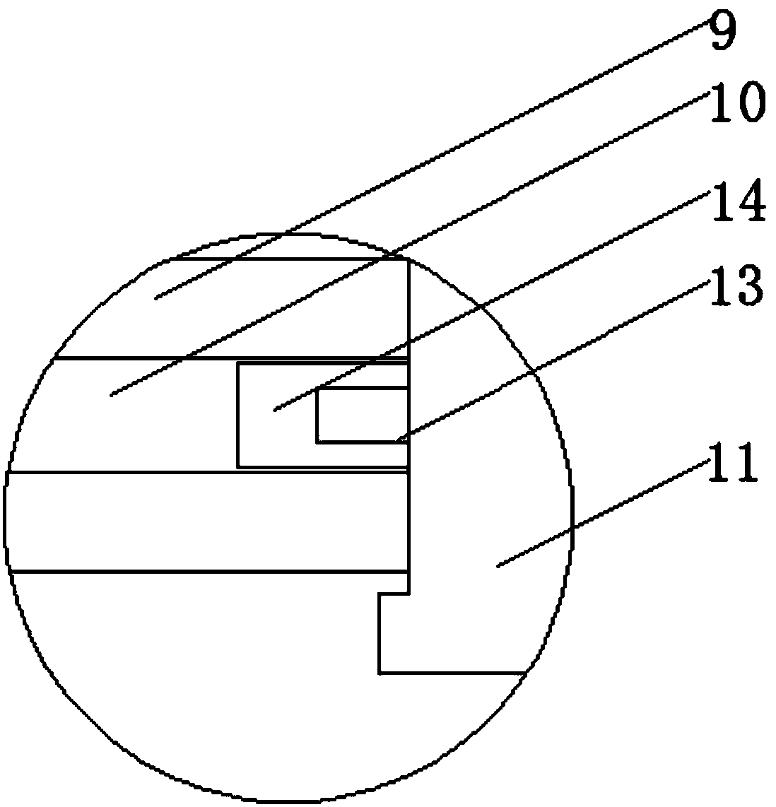 A height-adjustable mechanical slide rail