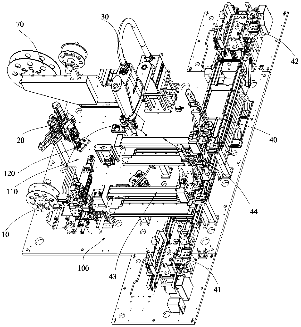 Full-automatic film tearing and recovery machine - Eureka | Patsnap ...