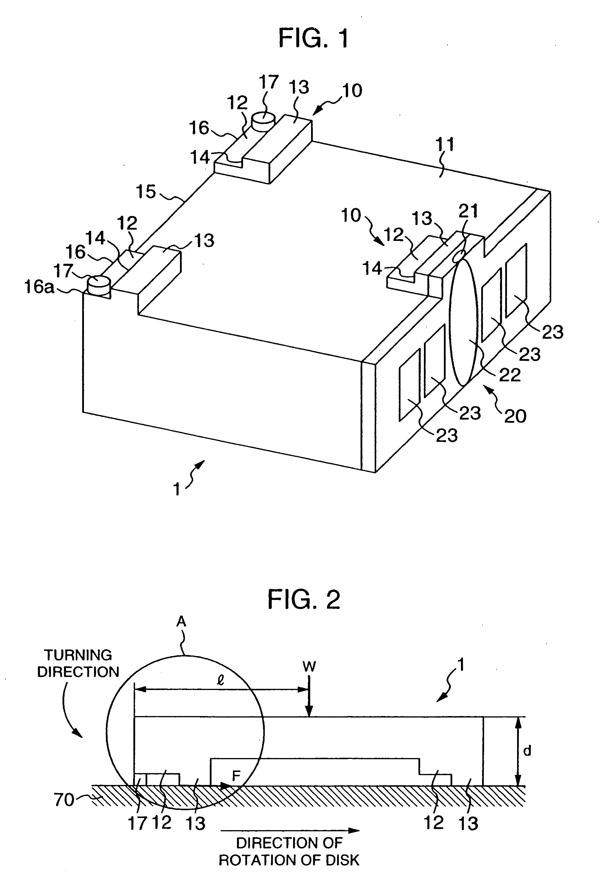 Magnetic head slider and a magnetic disk device in which the slider is mounted