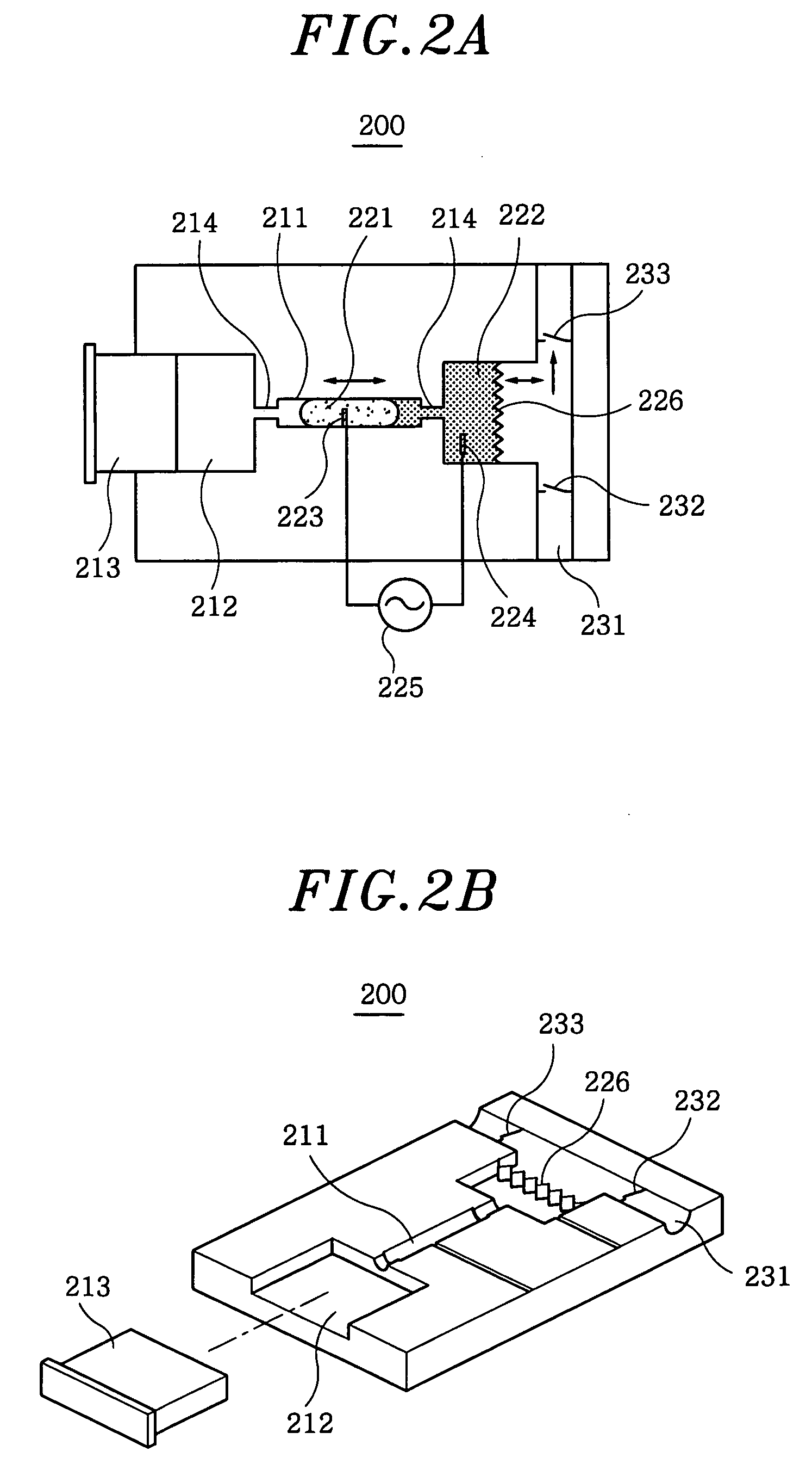 Micropump controlled by electrocapillary and gas pressures