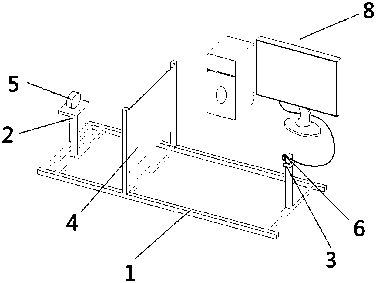 System and method for testing light distribution of light spot