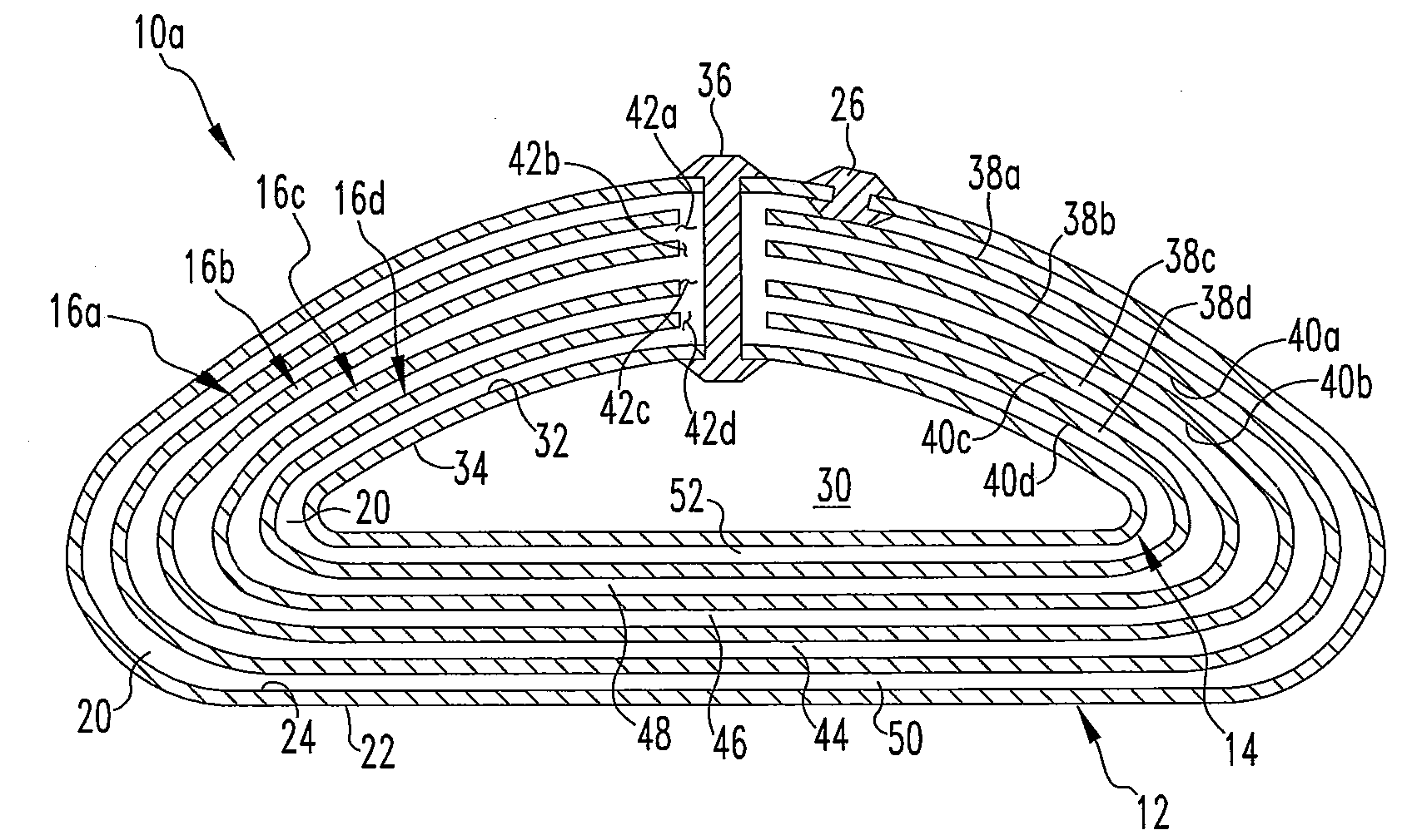 Breast Implant with Low Coefficient of Friction Between Internal Shells in an Aqueous Fluid Environment